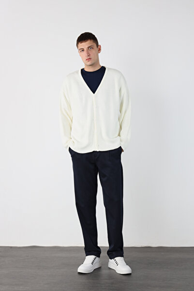 Mesfeno Oversize Buttoned Knitwear Cardigan