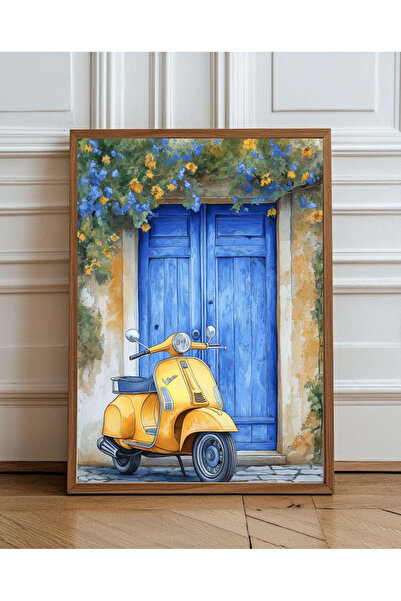 Tuba Decor Tablo dintr-o singură bucată cu rame din lemn pentru sufragerie, sufragerie, bucătărie