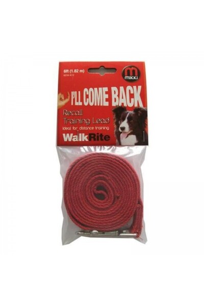 Mikki سلسلة تدريب الاستدعاء (6 أقدام - 1.82 متر) للكلاب