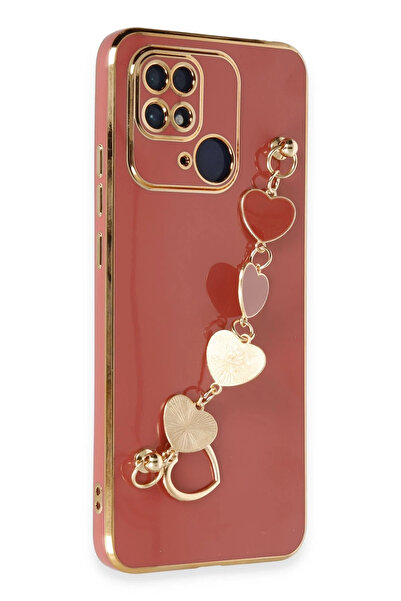 NewFace Sptrns Xiaomi Redmi 10C Case Esila Silicone (174039) - Red