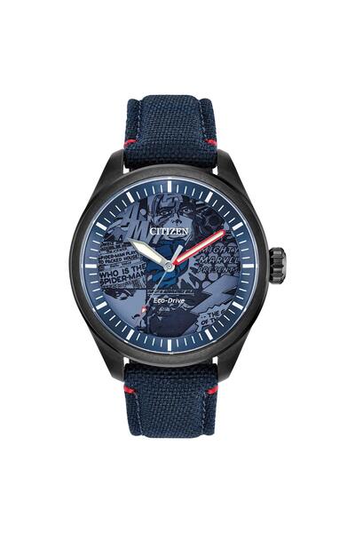 Citizen ساعة سيتيزن أبطال مارفل ايكو درايف رجالية - AW2037-04W