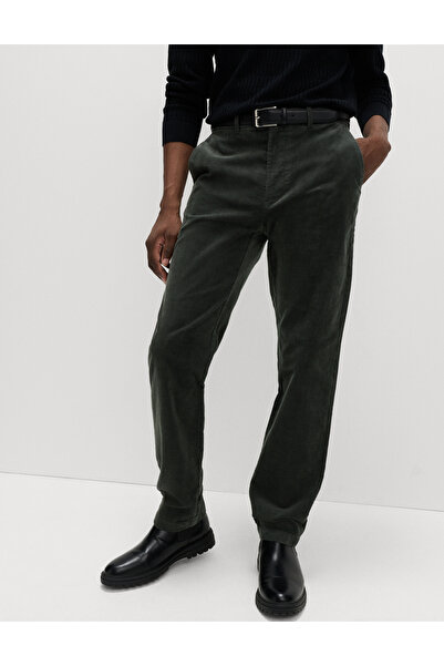 Marks & Spencer Regular Fit Kadife Esnek Chino Pantolon