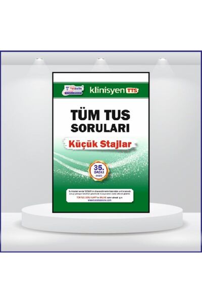 Klinisyen Tıp Kitabevleri TUSDATA KLİNİSYEN TÜM TUS SORULARI KÜÇÜK STAJLAR 35.BASKI 2025