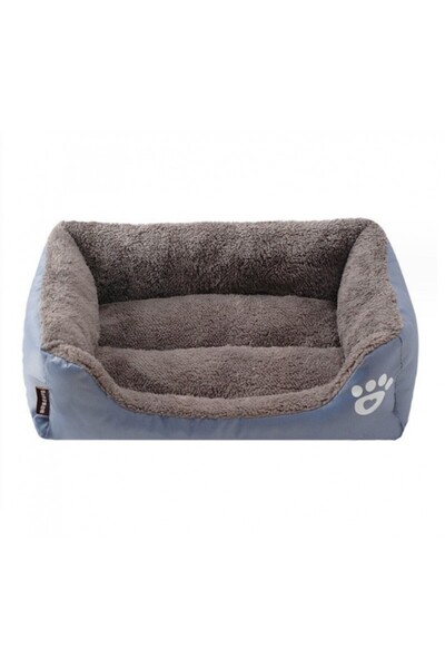 JollyMag Winter dog bed, gray, size M, 54x40x14 cm, model DOG, KOT08