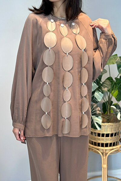 Ceremony Cookie Pants Suit 6907 Camel