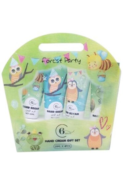 6 Beauty Multi-Scent Moisturizing Hand Cream Set - 20 ml × 4