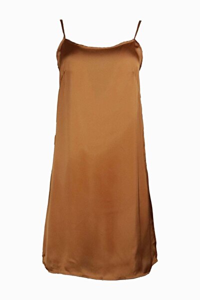 Vero Moda Rochie portocalie caramel - M, portocaliu, poliester
