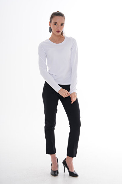 MYZ LİFE تي شيرت أسود كامل ليكرا جيرسي واحد