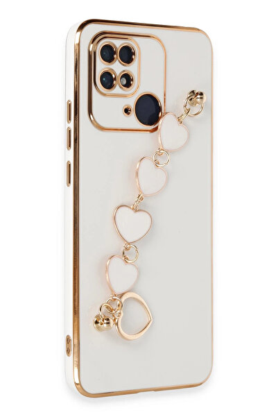 NewFace Sptrns Xiaomi Redmi 10C Case Esila Silicone (174041) - White