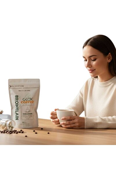 Glox Tea Glox Coffee Bromelain Ekstraktı Hindiba Coffe 30 Günlük