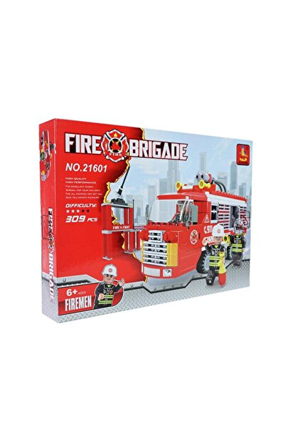 hak-iş oyuncak Fire Department Set 309 Piece Block Set