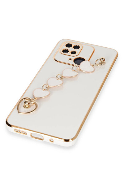 NewFace Sptrns Xiaomi Redmi 10C Case Esila Silicone (174041) - White