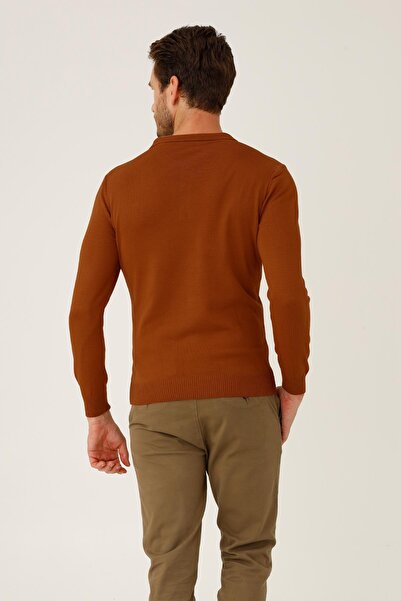 İgs Кіреміт Стандарт Фіт Вузький Крій Поло Комір Прямий Довгий Рукав Трикотаж