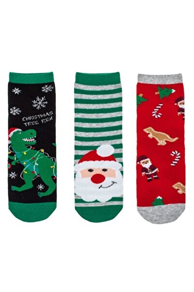 MYONNA IT & E- COMMERCE Christmas Socks CRA 3PER, Boys, 3 Pairs, Multicolor, ...