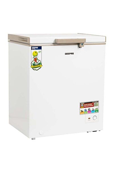 Geepas Chest Freezer With Adjustable Thermostat 145 L 115 W GCF1709WSH-1 White