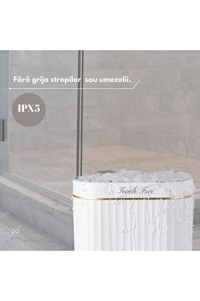 RAPAZ TREND RPZ Motion sensor trash can, 7 liters, anti-odor/silent closing, IPX5