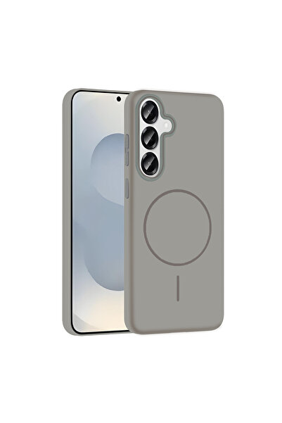 ceppark غطاء Joko Samsung Galaxy S25 بمغناطيس ماغسيف - رمادي تيتانيوم