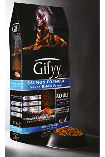 Gifyy Giffy Somon Balıklı Köpek Maması Premium Kalite 15 Kg 23/10