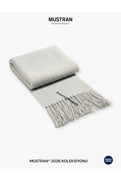 Mustran Soft Textured Knitwear Scarf |   Unisex Winter Warm Knitted Stylish Scarf