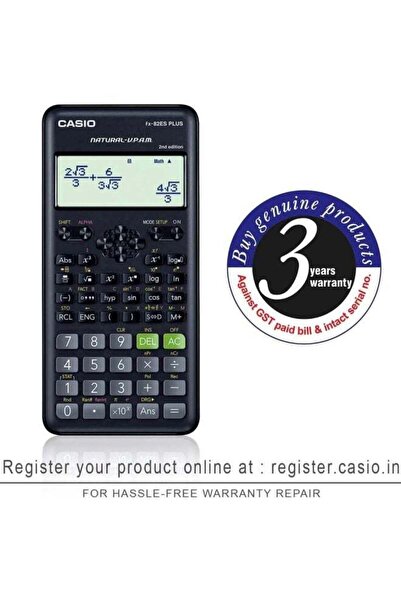 Casio آلة حاسبة علمية وظيفية FX-82ESPLUS-2 الإصدار الثاني متعددة الألوان