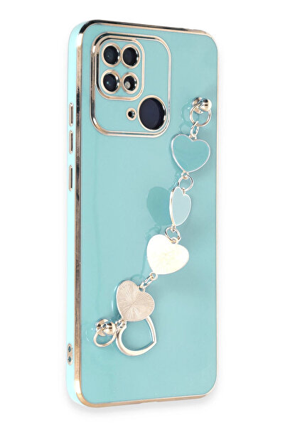 NewFace Sptrns Xiaomi Redmi 10C Case Esila Silicone - (174032) Water Green