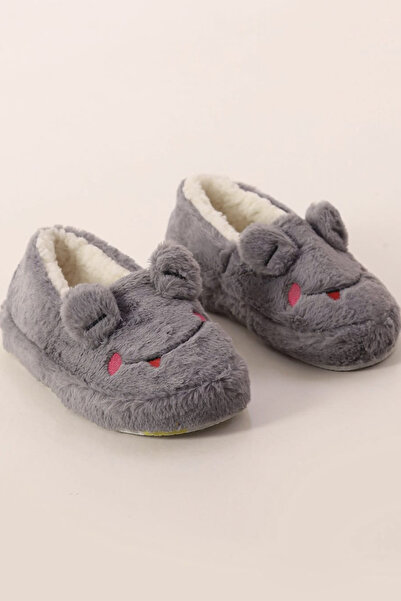 morscho Удобни домашни пантофи с плюшена подплата във формата на жаба