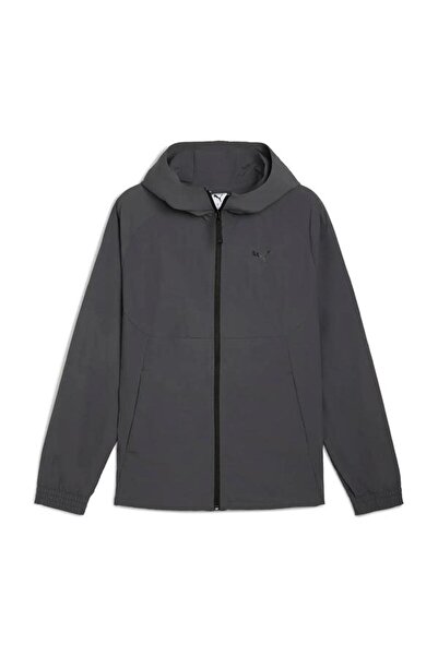 Puma Pumatech Woven Men's Gray Hooded Jacket