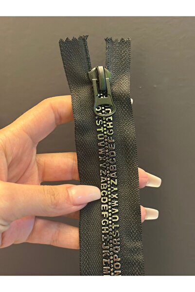 Gönülden Tasarım Fermoar cu dinți 22x4 cm NEGRU