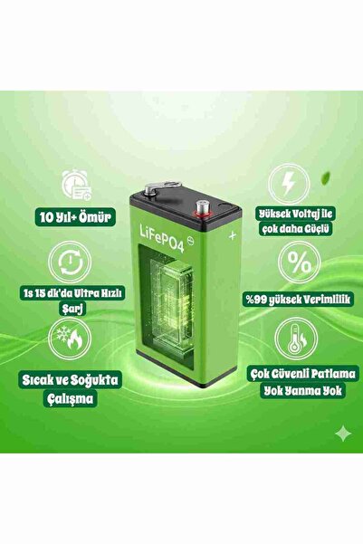 Volta VS2 Lifepo4 Lityum Batarya 72 volt 18 amper