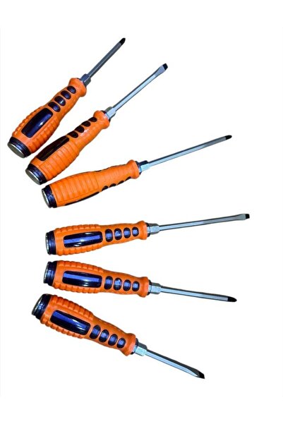 Generic Heavy-Duty Magnetic Screwdriver Set – 6 pcs – Model 10005589