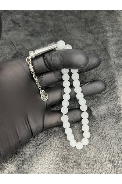 Mos Tespih Orange Beads Natural Stone Misinali Prayer Beads