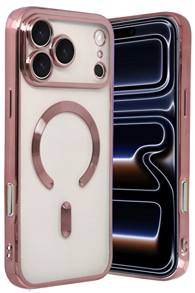 NewFace غطاء SPTRNS لهاتف آيفون 17 برو ماكس كروس ماجنيتيكس (173357) - وردي