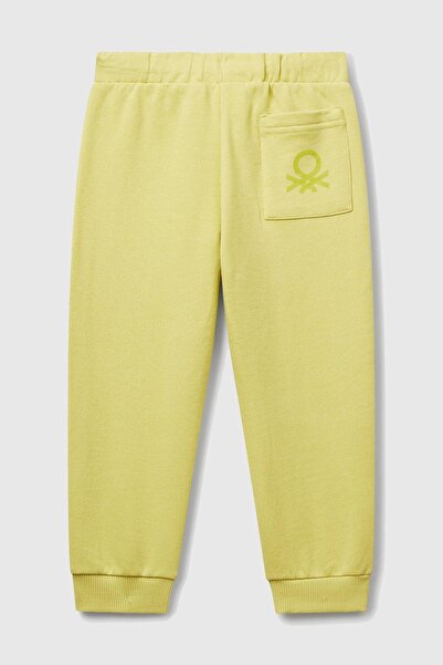 United Colors of Benetton Φούτερ με λογότυπο με μουστάρδα πίσω τσέπη για αγόρια