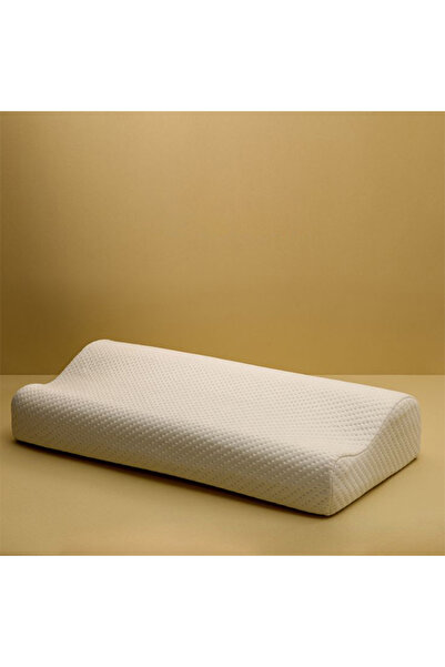 Kunzita Home Galaxy Medical Pillow made of memory foam with defined edges - White (55x35x10)