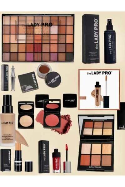 the LADY PRO مجموعة LADY PRO مكون من 11 قطعة من افخم وارقى انوع المنتجات لكي انتي