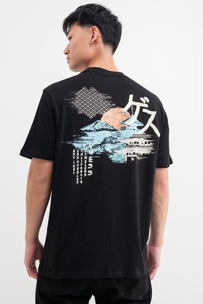 Guess Cn Ss Art Print Tee