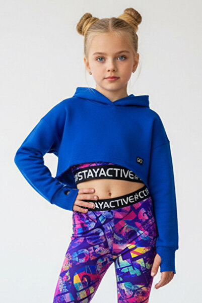 Colorinas Φούτερ με κουκούλα The Crop 3 Thread