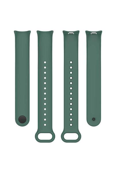 bbtech Xiaomi Smart Band 10/9/8 Compatible Silicone Band Mi Band 10/9/8 Flexible Sports Classic Strap