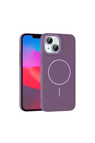 ceppark غطاء جوكو ايفون 15 بلس بروش ماجسيف - بنفسجي