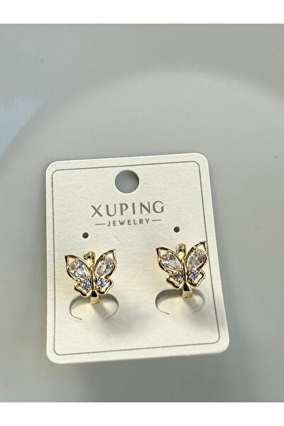 Blotch Kelebek Figür Cicili Halka Kız Çocuk Küpesi