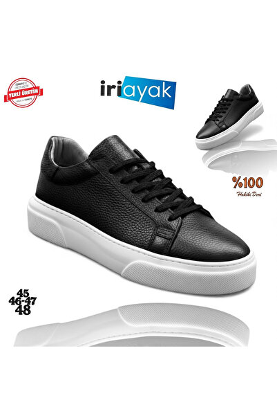 İriayak Büyük Numara Hakiki Deri 40-48 / Rahat Taban Casual Ayakkabı / Erkek ...