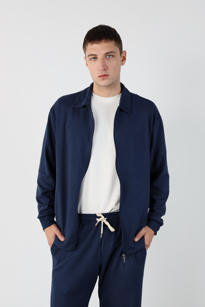 Mesfeno Оверсайз суитшърт с цип