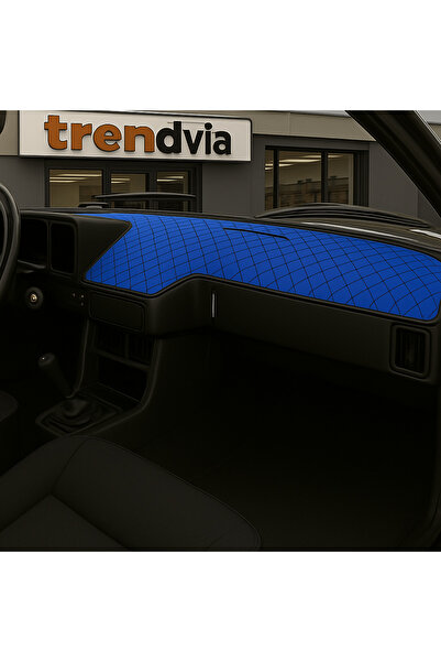 trivexa Tofaş Şahin Doğan Kartal Alçak Ön Göğüs Kapitone Torpido Örtüsü Mavi ...