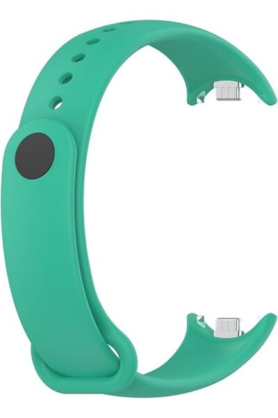 bbtech Xiaomi Smart Band 10/9/8 Compatible Silicone Band Mi Band 10/9/8 Flexible Sports Classic Strap