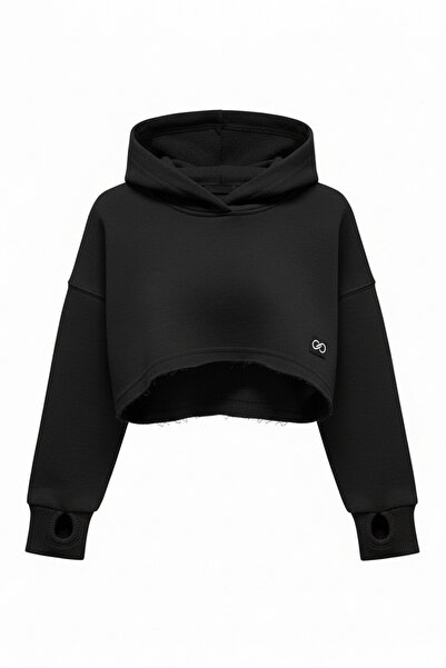 Colorinas The Crop 3 Thread Hooded Sweatshirt
