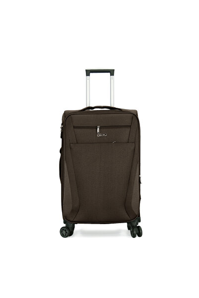 Take Off Soft Luggage Trolley Bag Set–3 Pieces (20", 24", 28") Black | Lightweight & Durable Travel Suitcases