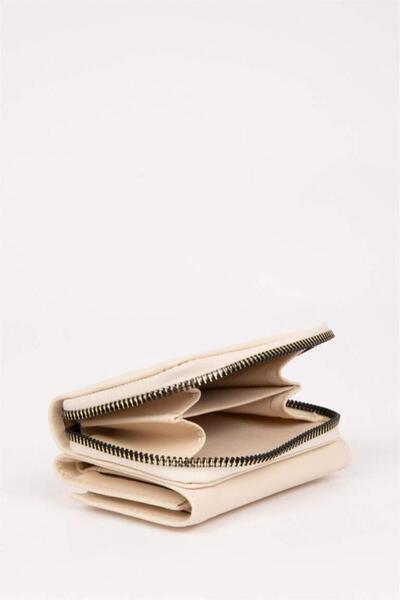 DeFacto Women's Zippered Faux Leather Wallet (Ns)