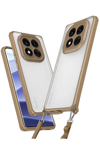 NewFace حافظة سيليكون خماسية الطبقات لهاتف شاومي ريدمي نوت 14 برو 5G - (18143...