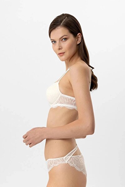 Pierre Cardin Lingerie 4886 Women's Soft Push up Lace Bra Suit