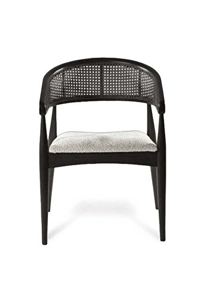 Genel Markalar 2 Adet Hazeranlı Sandalye Ahşap Sandalye Salon Sandalyesi Yeme...